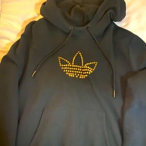 Adidas - Black and Gold Sweater